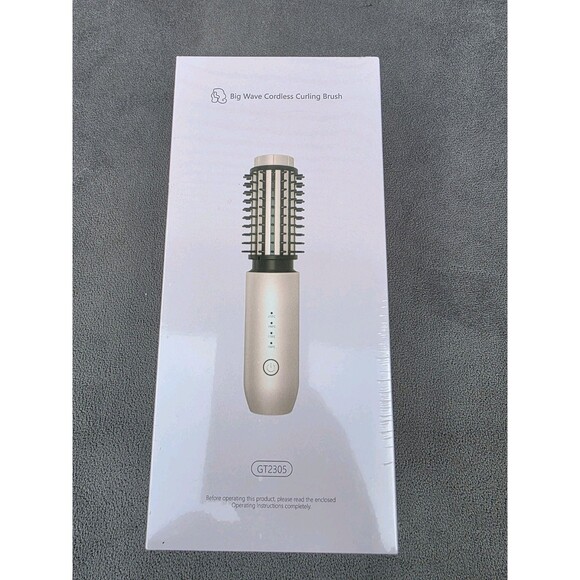 Cordless Hair Curling Iron Brush, Mini Travel Hot Straightener Comb, 3-in-1... - Picture 7 of 7